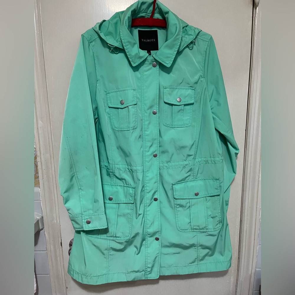 Talbots Lightweight Rain Jacket - image 1